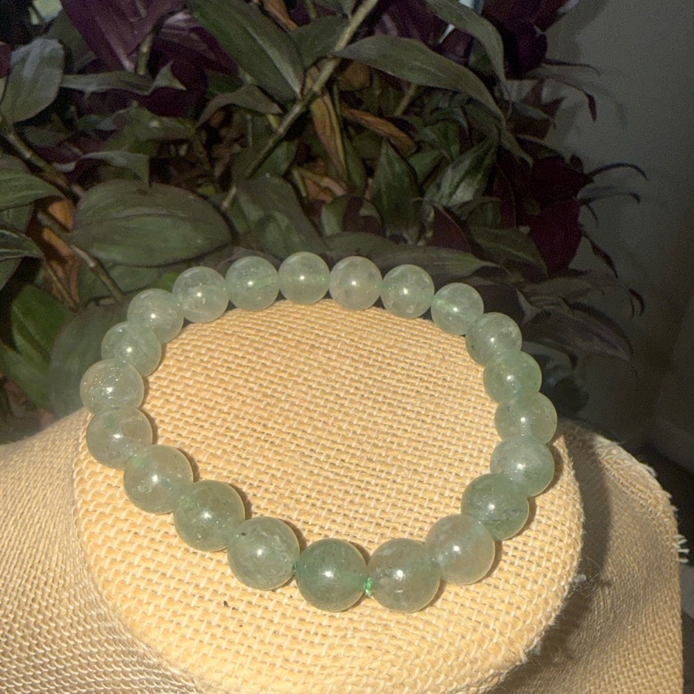 High quality Green Strawberry Quartz bracelet